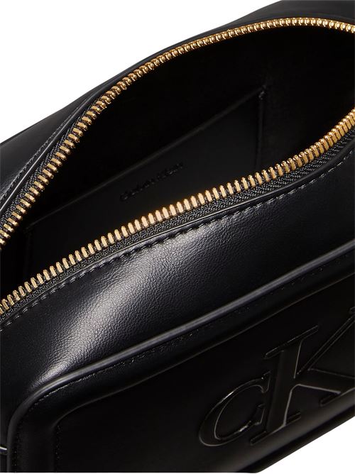 Borsetta nera in poliuretano Calvin Klein | LV04F3220GUB1